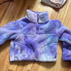 All in Motion Kids Fuzzy Purple Jacket